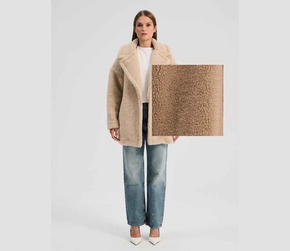 Jacke TEDDY MID Ultra Light, TAN Jacke TEDDY MID Ultra Light, TAN