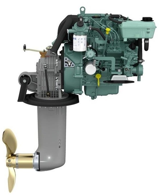 Volvo Penta D1-20 Bootsmotor 19PS mit Saildrive 130S oder 130SR Volvo Penta D1-20 Bootsmotor 19PS mit Saildrive 130S oder 130SR