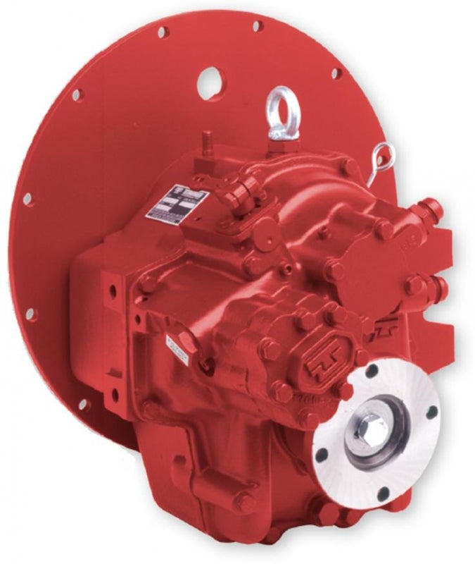 Technodrive TM93A hydraulisches Bootswendegetriebe i=2,40:1 gewinkelter Abgang Technodrive TM93A hydraulisches Bootswendegetriebe i=2,40:1 gewinkelter Abgang