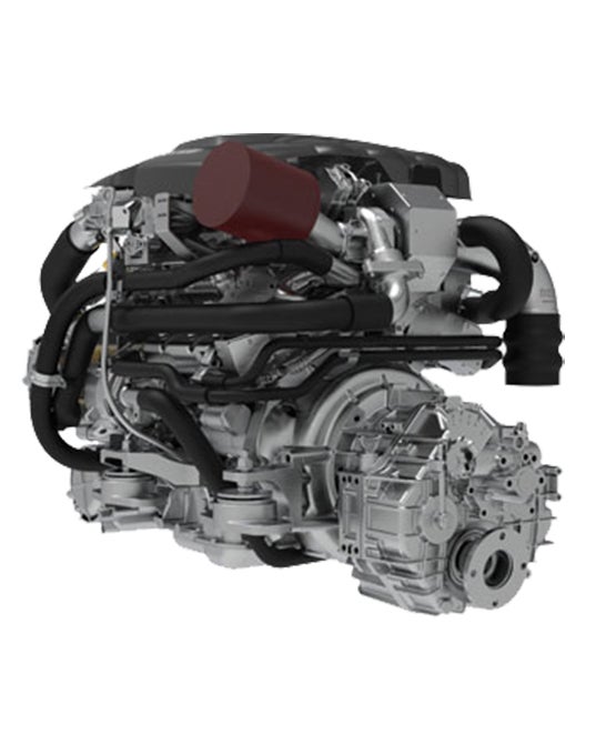 Hyundai Schiffsdiesel S270P mit Technodrive Wendegetriebe TM485A Hyundai Schiffsdiesel S270P mit Technodrive Wendegetriebe TM485A