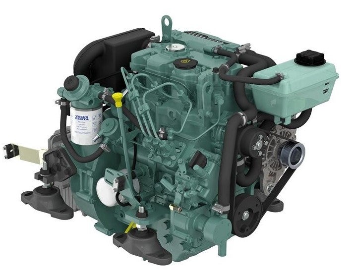 Volvo Penta D1-20 Bootsmotor 19PS Bobtail - ohne Anbauteile