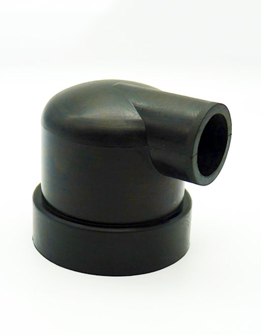 Standard Gummiendkappe 75 mm gewinkelt für Wärmetauscher Stahl Standard Gummiendkappe 75 mm gewinkelt für Wärmetauscher Stahl