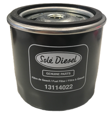 Solé Diesel Kraftstofffilter 13114022 für Solé Mini 11 bis Mini 55 Solé Diesel Kraftstofffilter 13114022 für Solé Mini 11 bis Mini 55