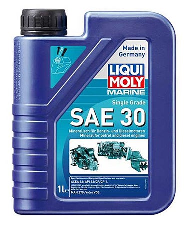 Liqui Moly Marine Single Grade SAE 30 - 1L Flasche Liqui Moly Marine Single Grade SAE 30 - 1L Flasche