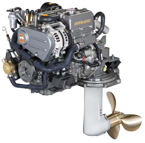 Yanmar 1GM10C Bootsmotor 9PS mit SD25 Saildrive Yanmar 1GM10C Bootsmotor 9PS mit SD25 Saildrive