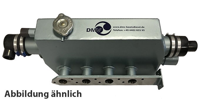 Wassergekühltes Abgassammelrohr mit Wärmetauscher für OM 602 Wassergekühltes Abgassammelrohr mit Wärmetauscher für OM 602