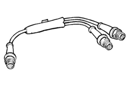 Volvo Penta 1140598 Y-Kabel für Flybridge (Diesel) 16-polig Verzweigungskabel Volvo Penta 1140598 Y-Kabel für Flybridge (Diesel) 16-polig Verzweigungskabel