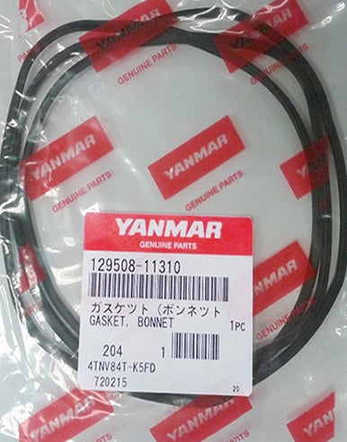 Yanmar Ventildeckeldichtung 129508-11310 für Bootsmotoren der 4JH Reihe. Yanmar Ventildeckeldichtung 129508-11310 für Bootsmotoren der 4JH Reihe.