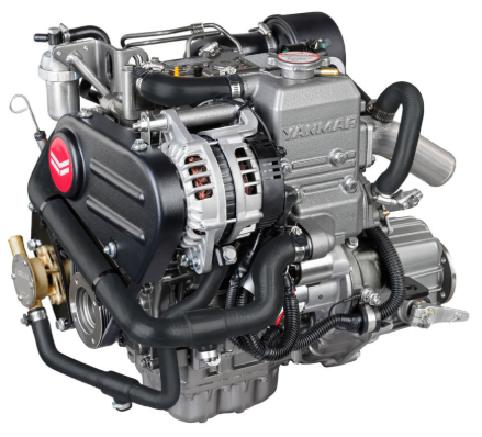 Yanmar 2YM15 Bootsmotor 14PS mit KM2P-1 Wendegetriebe Yanmar 2YM15 Bootsmotor 14PS mit KM2P-1 Wendegetriebe