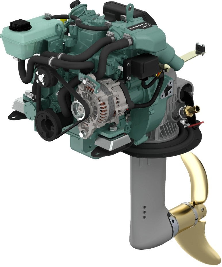 Volvo Penta D1-20 Bootsmotor 19PS mit Saildrive 130S oder 130SR