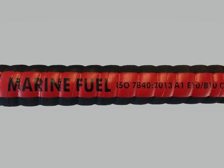 Marine Kraftstoffschlauch 38x51 mm - Tankfüllleitung Marine Kraftstoffschlauch 38x51 mm - Tankfüllleitung