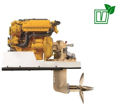 Vetus Mitsubishi M4.45 Marinediesel 42PS mit SP60 Saildrive
