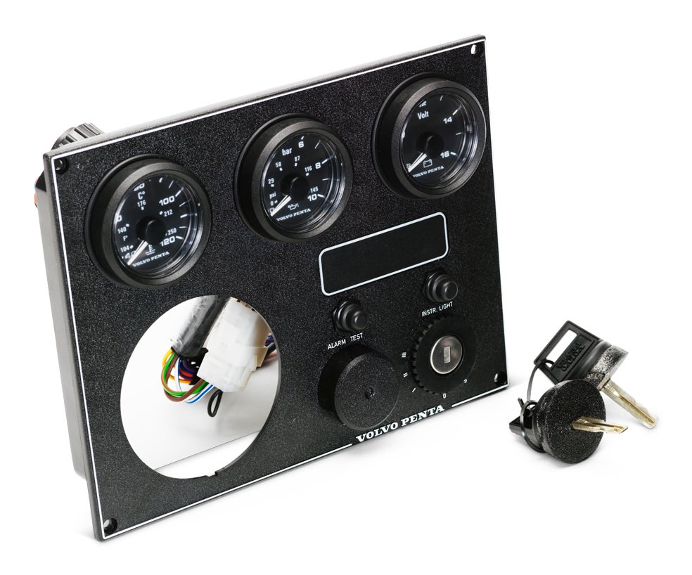 Volvo Penta 23577077 Instrumententafel de Luxe, 12 Volt Volvo Penta 23577077 Instrumententafel de Luxe, 12 Volt