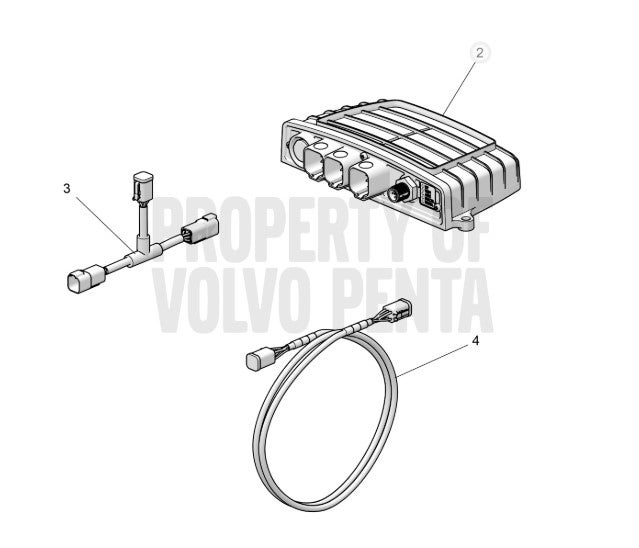 Volvo Penta Easy Connect 24712383 Gateway - neu Generation mit WIFI für MDI Anlagen (D1  & D2)