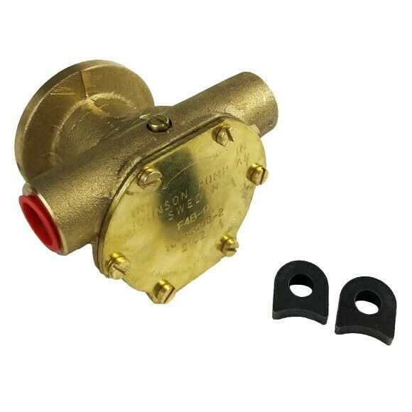 Johnson F4B-9 Impellerpumpe 10-35098-4 selbstansaugend, Bronze Seewasserpumpe Johnson F4B-9 Impellerpumpe 10-35098-4 selbstansaugend, Bronze Seewasserpumpe
