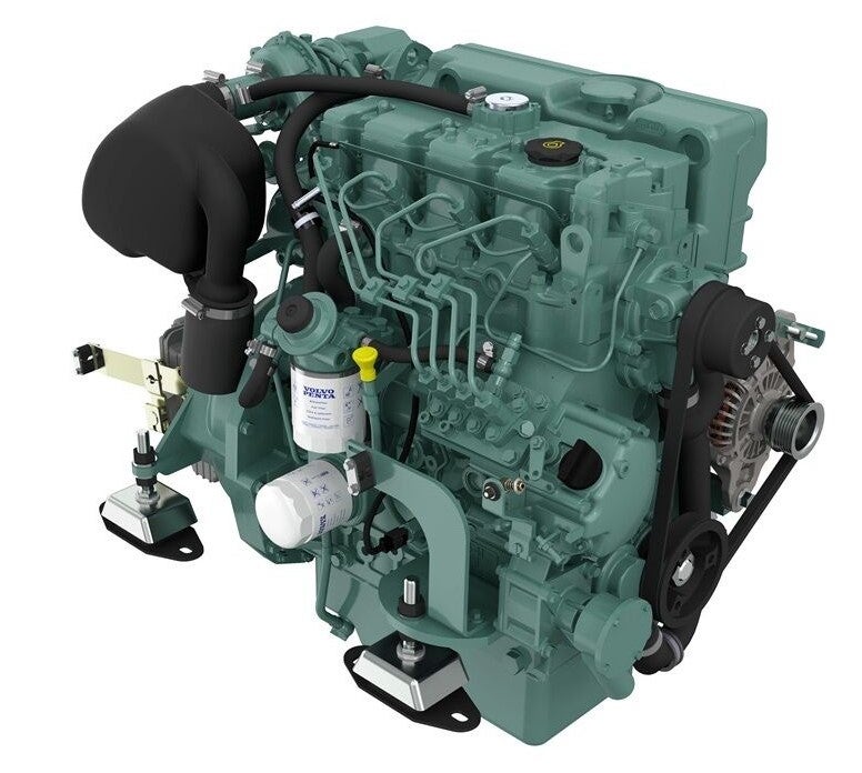 Volvo Penta D2-50 Bootsmotor 51PS Bobtail - ohne Anbauteile