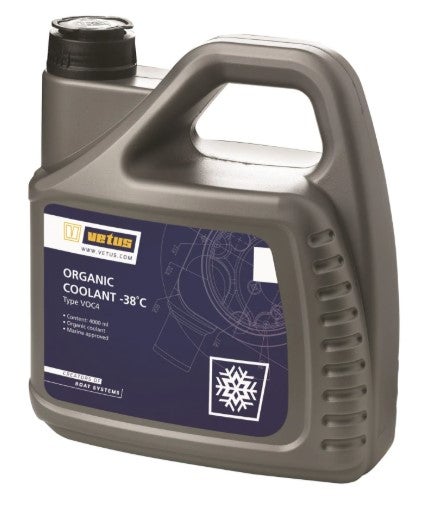 Vetus VOC4 Marine-Diesel Kühlmittel bis -38°C, 4 Liter Kanister