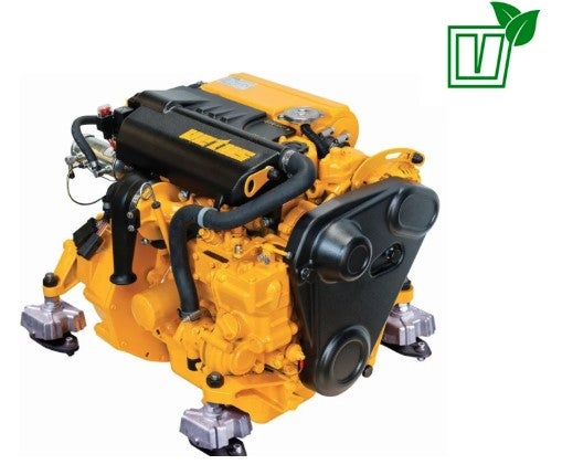 Vetus M3.29 Bootsdiesel mit Wendegetriebe - 27PS Marinediesel mit TMC40 Vetus M3.29 Bootsdiesel mit Wendegetriebe - 27PS Marinediesel mit TMC40