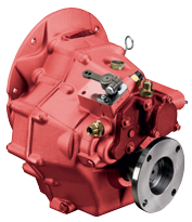 Technodrive TM345 Hydraulisches Wendegetriebe Untersetzung 2,00:1 gerader Abgang Technodrive TM345 Hydraulisches Wendegetriebe Untersetzung 2,00:1 gerader Abgang