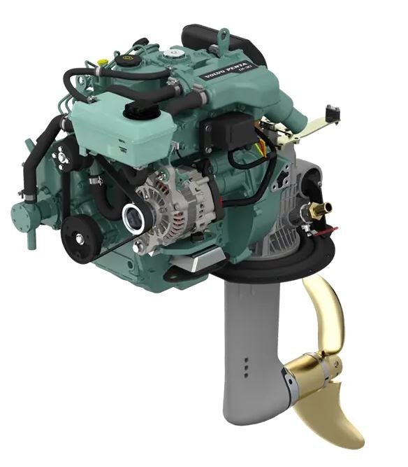 Volvo Penta D1-30 Bootsmotor 27PS mit 130S Saildrive Volvo Penta D1-30 Bootsmotor 27PS mit 130S Saildrive