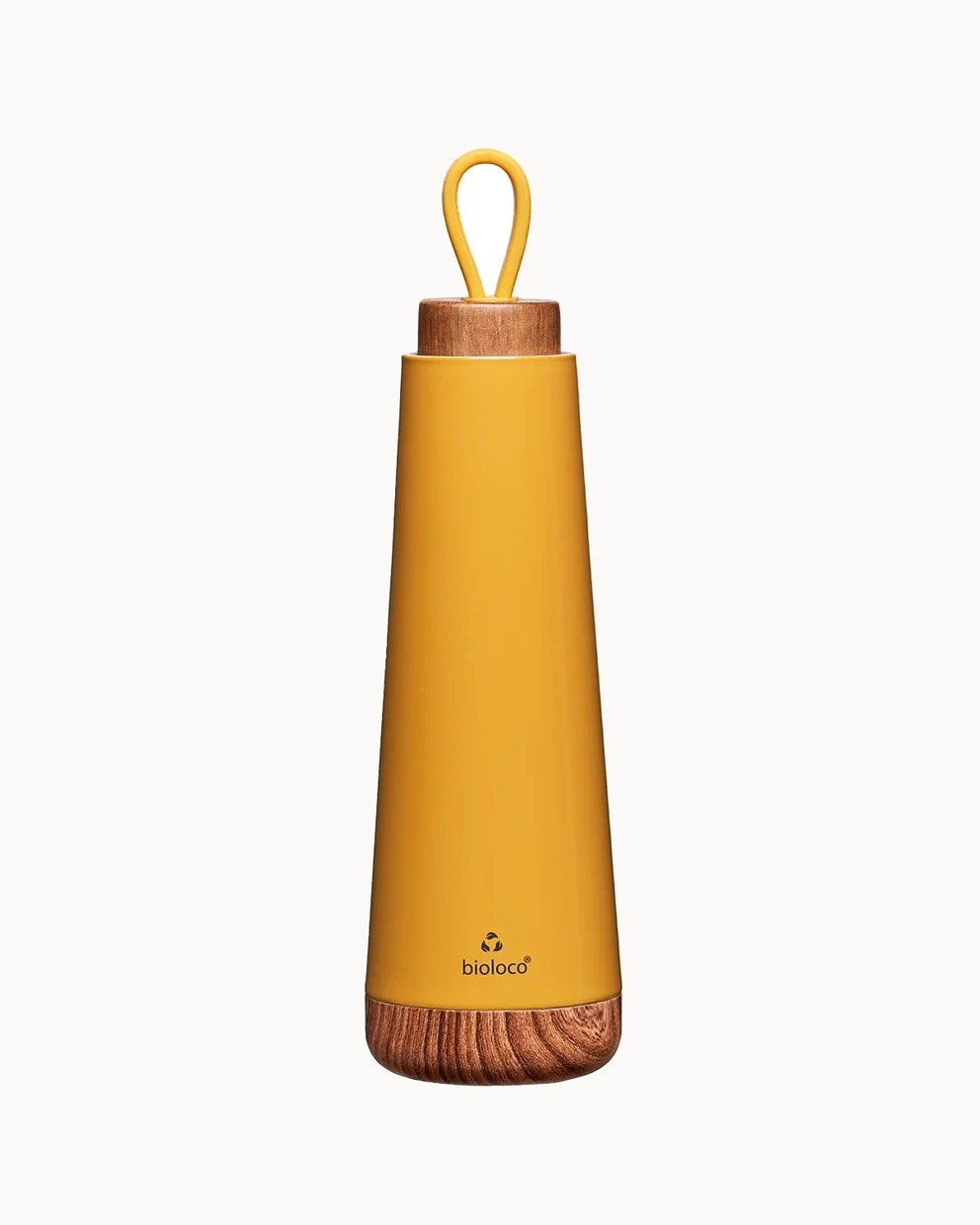 bioloco thermosflasche gelb