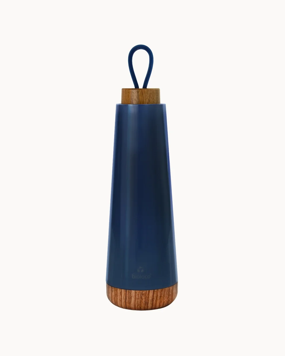 bioloco thermosflasche blau