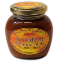 A-Holunderblute Sanddorn- Marmelade