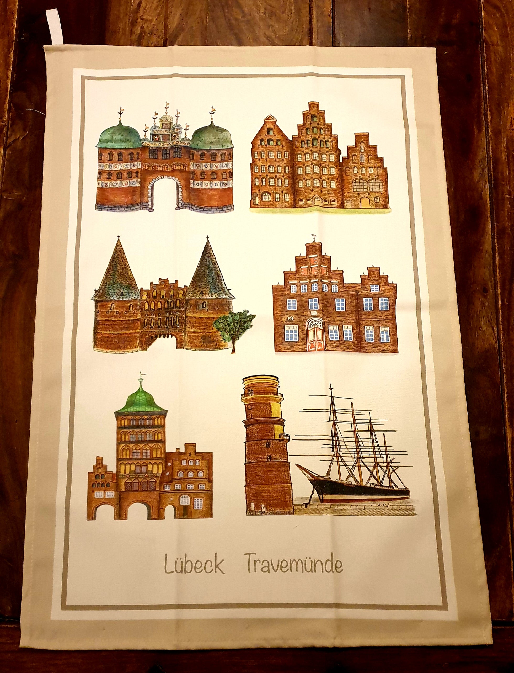Geschirtuch Lübeck Travemünde