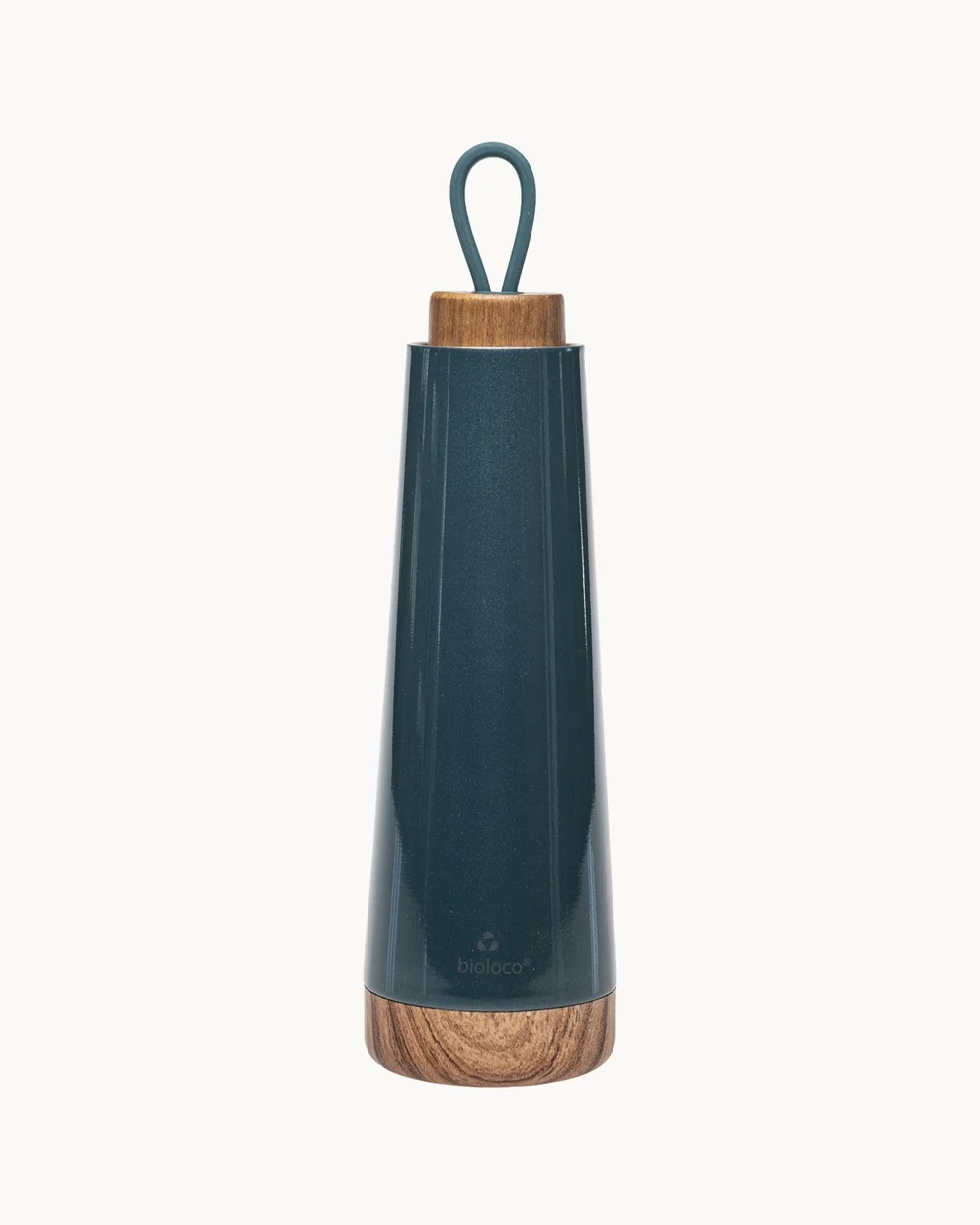 Bioloco Thermos- Trinkflasche Petrol 0,5 Liter bioloco thermosflasche grün