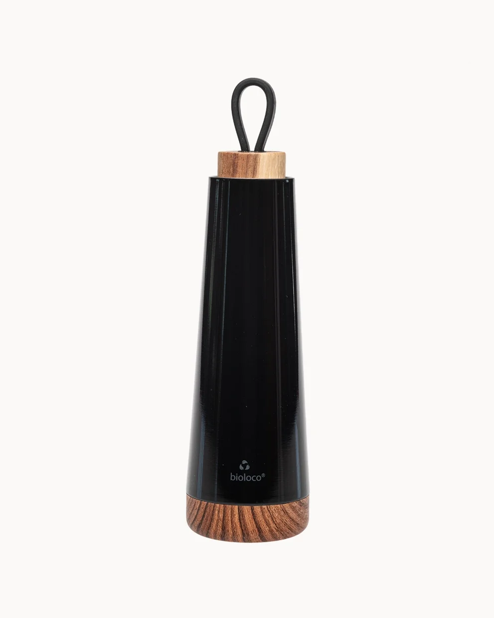 Bioloco Thermos- Trinkflasche Schwarz 0,5 Liter Bioloco Trinkflasche