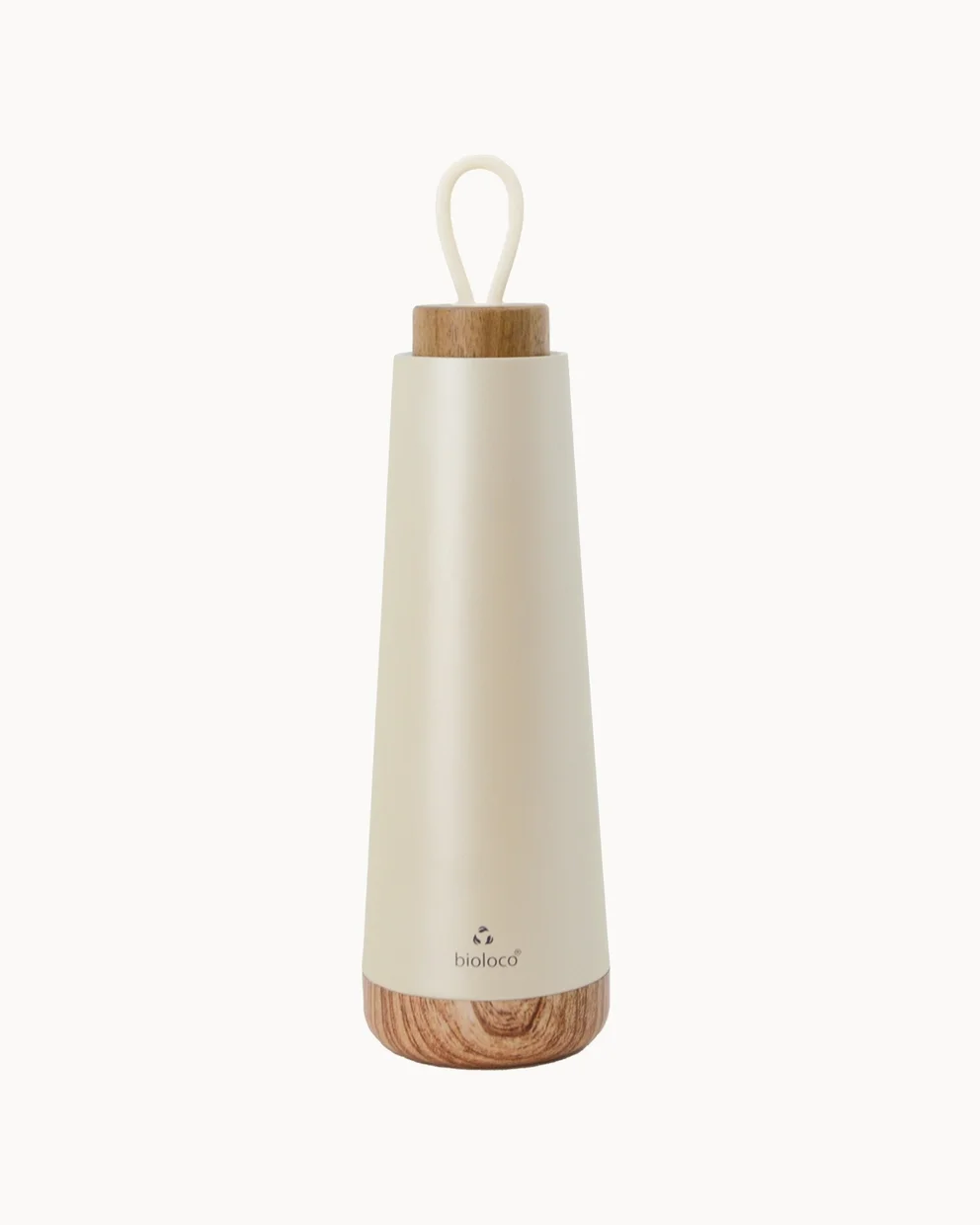 bioloco thermosflasche weiß