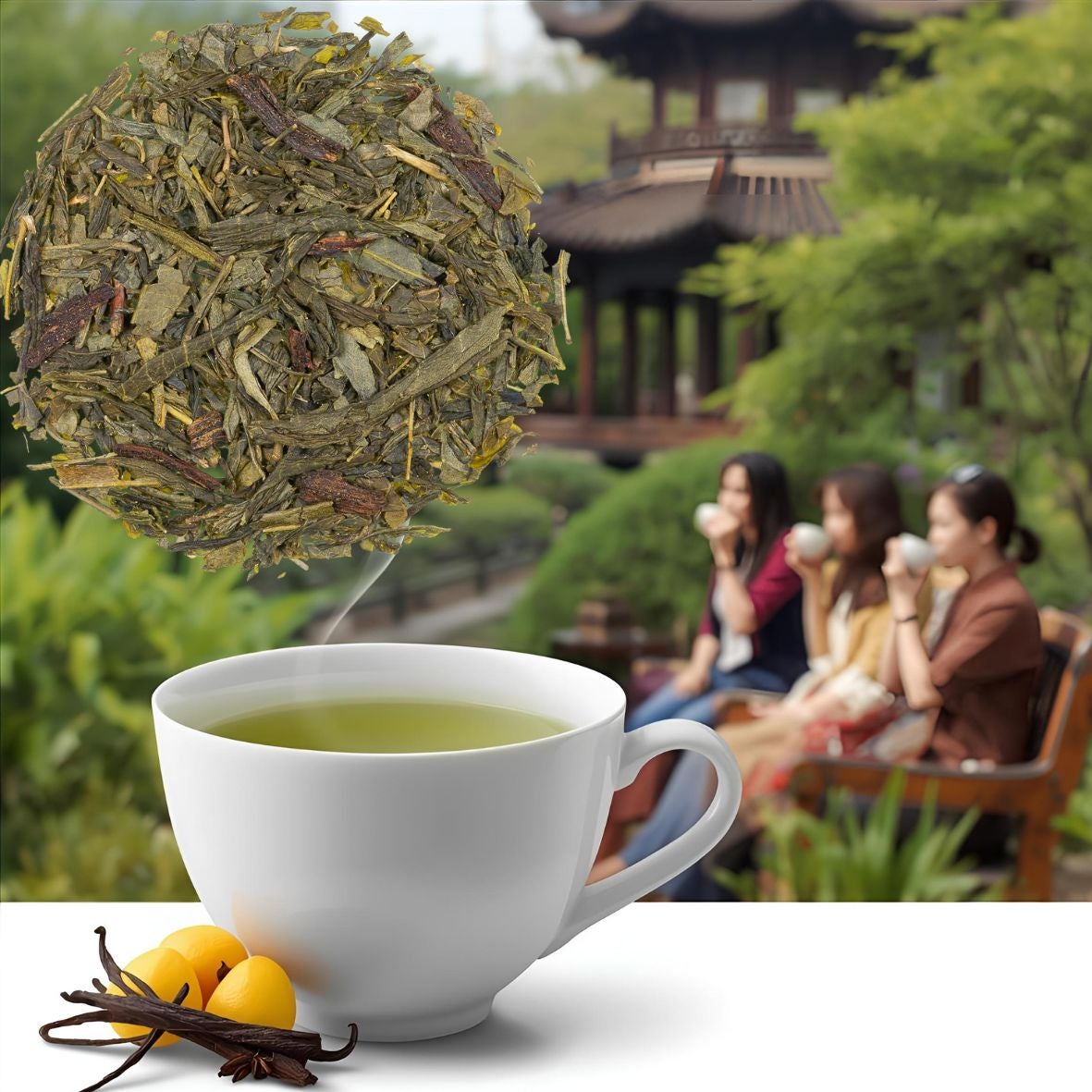 Sencha Vanille-Sahne Sencha Vanille-Sahne