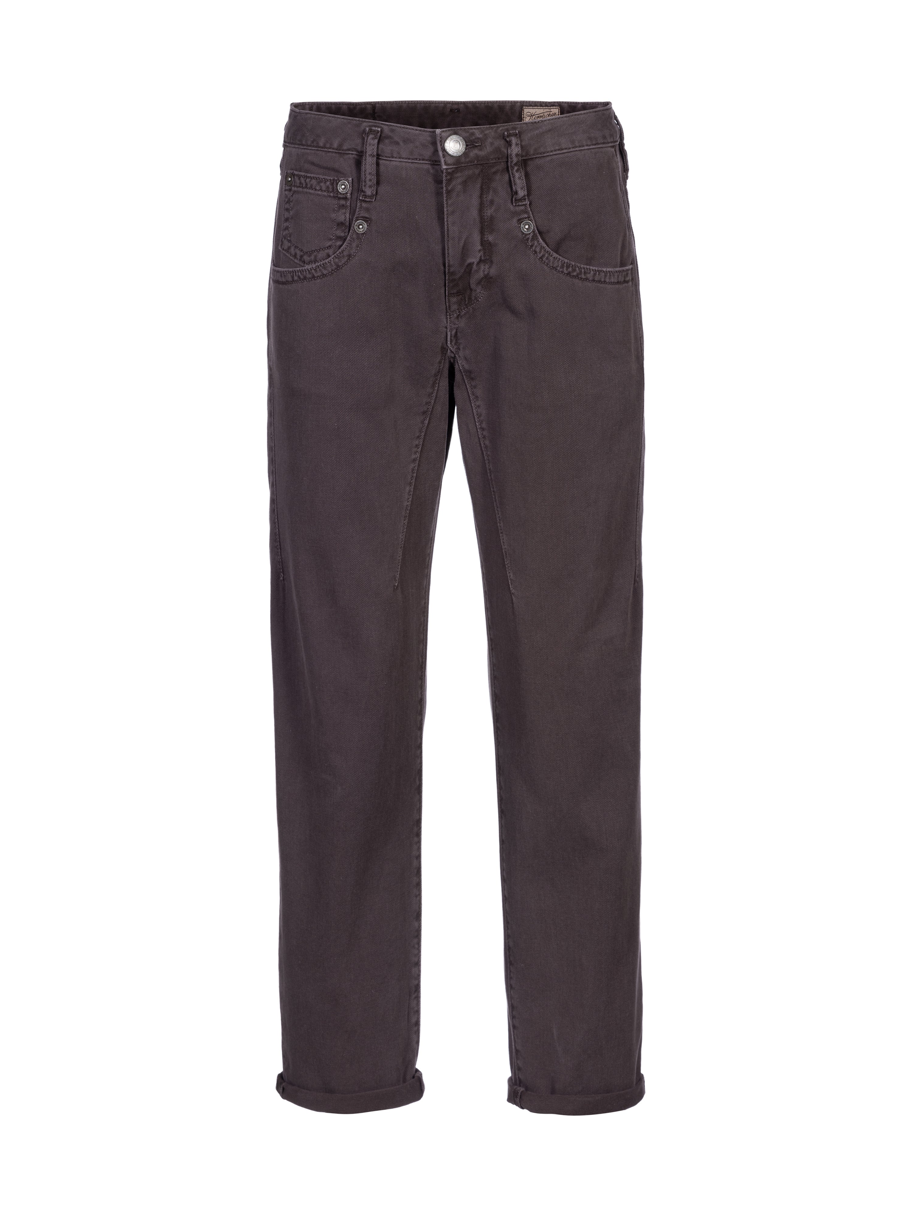 Jeans, Hose, Dunkelgrau, Slim Fit, Stoffhose