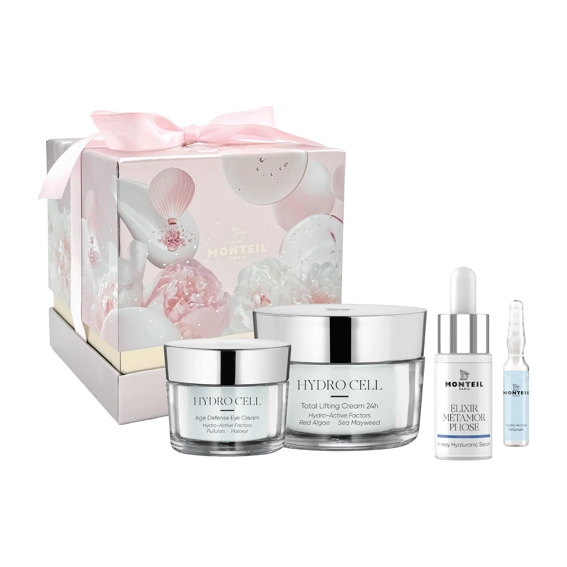 Gesichtspflege, Hydro Cell, Anti-Aging, Set, Konsistenzcreme