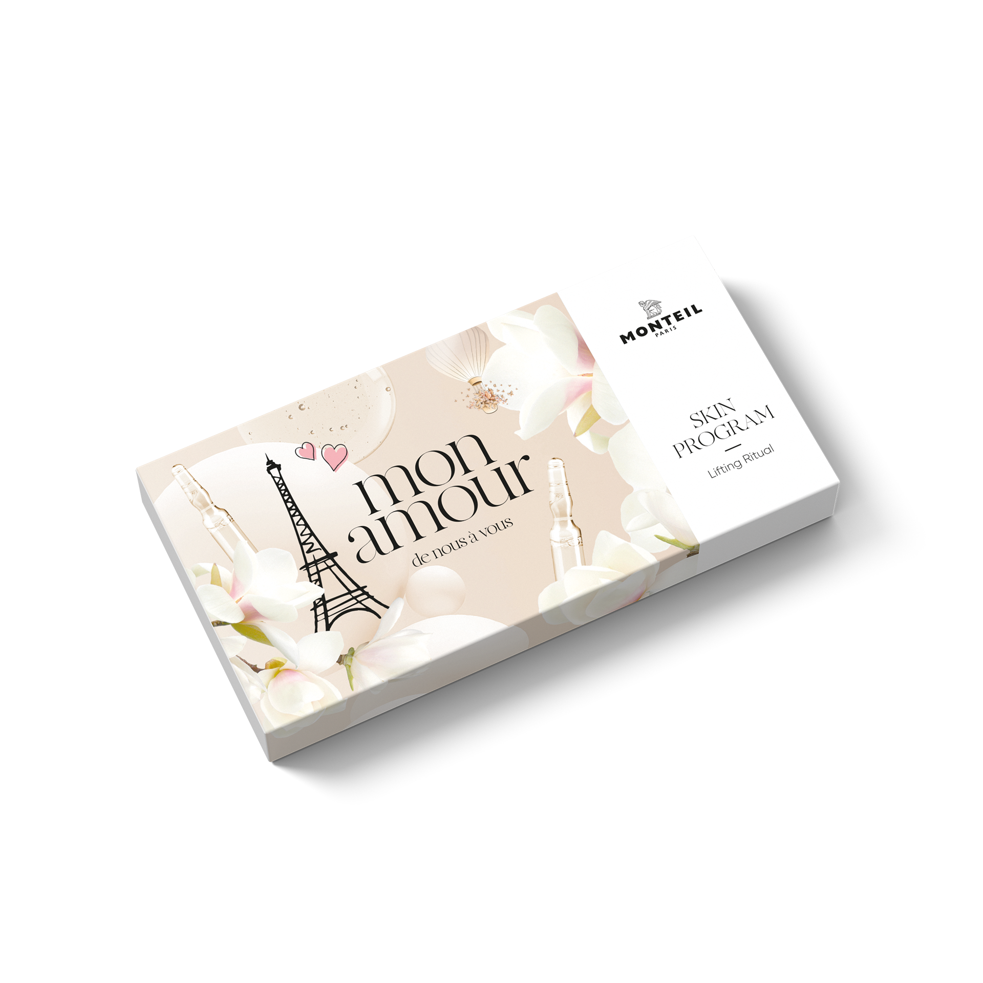 kosmetik, pflege, verpackung, box, roségold
