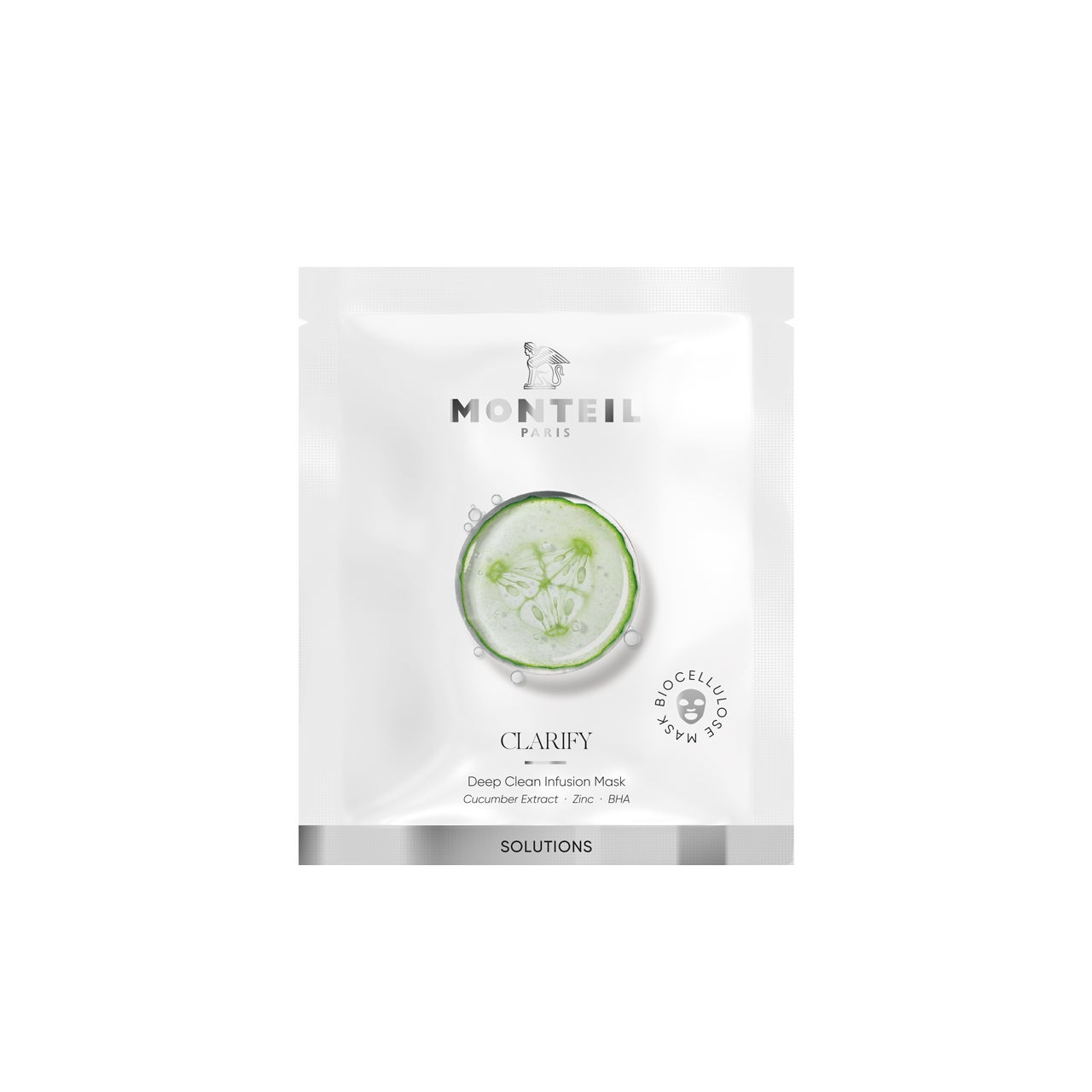 Kunst, Porzellan, Töpferei, Gesichtsmasken-Paket, Deep-Clean-Infusion, Gurkenextrakt, Zink, BHA