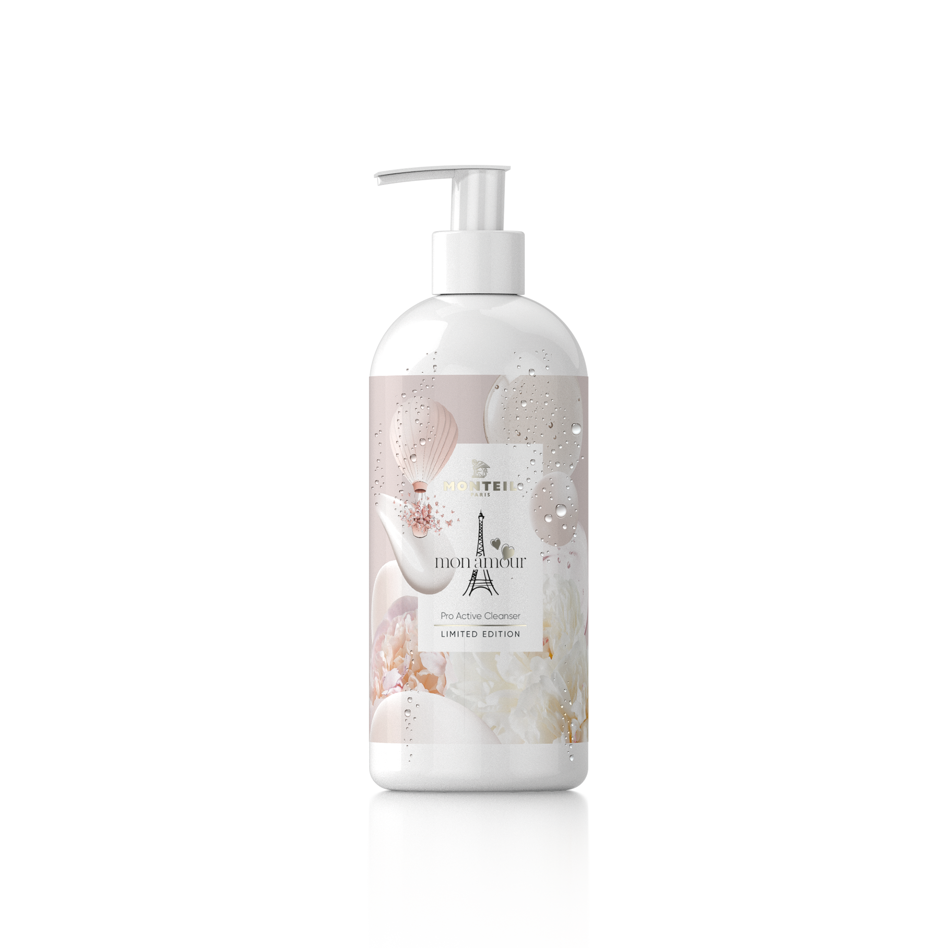 Duschgel, Pflanzenextrakt, Mousse, Limited Edition, Flasche