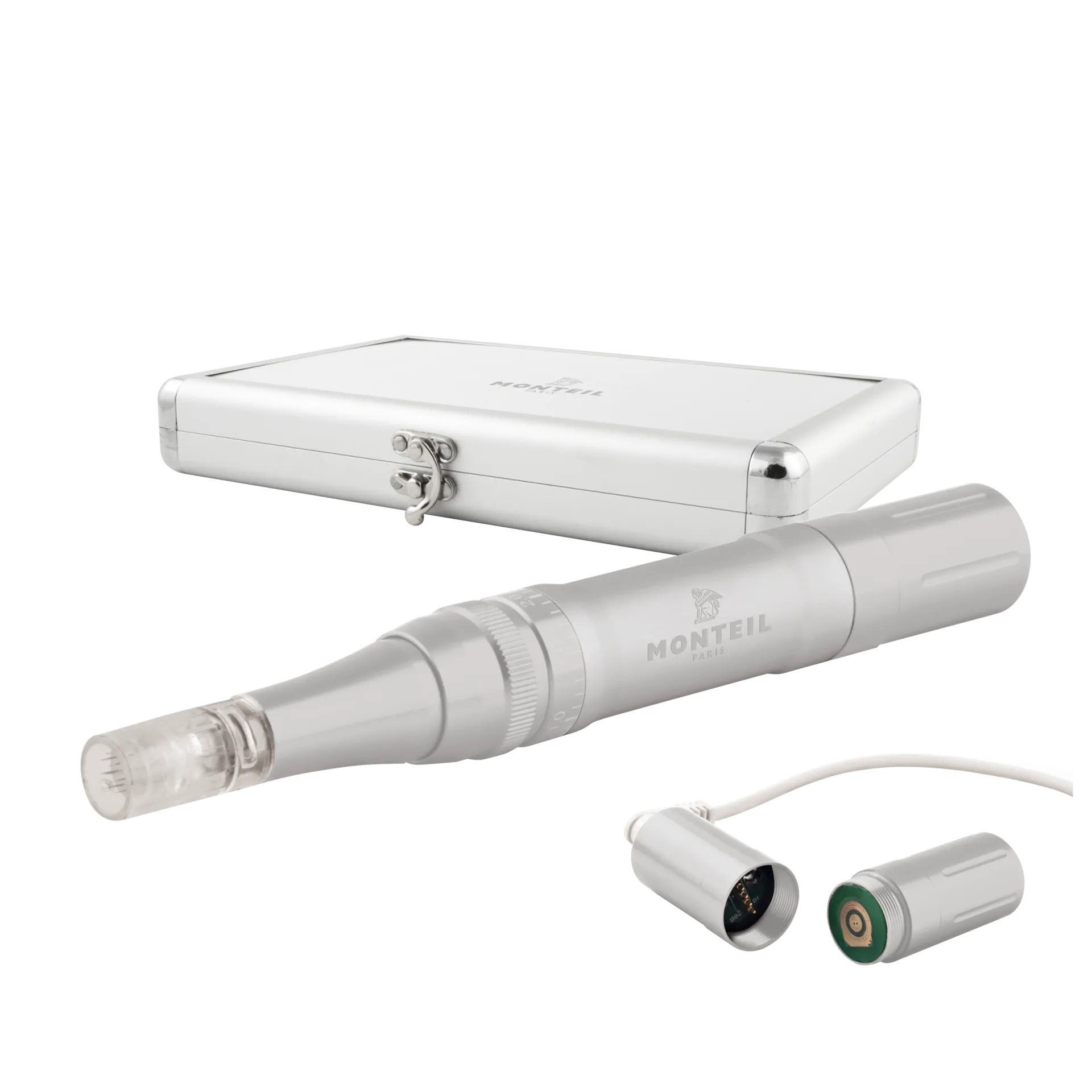 Micro Needling Lifting Pen, inkl. Netzteil, Netzteilsteuerung, Akkusteuerung, Ladeaufsatz