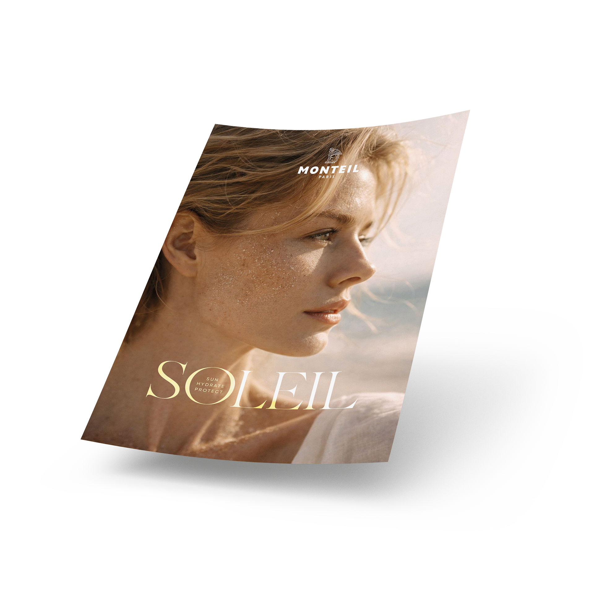 Sonnencreme, Soliel, Gesicht, Sommerskin, Glitzerhaut