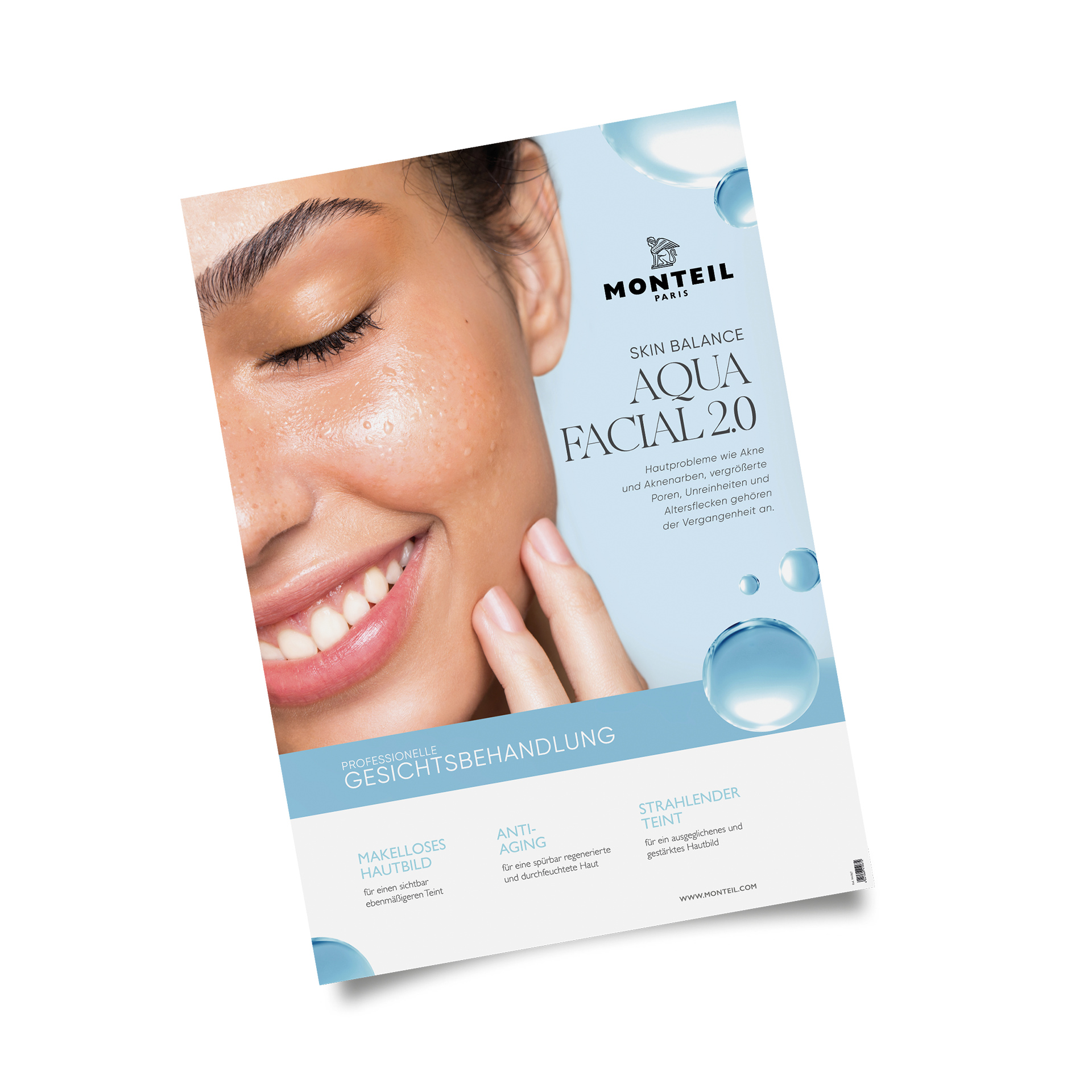 Poster A1 SKIN BALANCE AQUA FACIAL