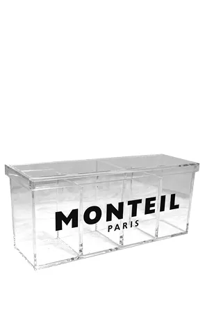 Acryl Utensilienbox mit Deckel